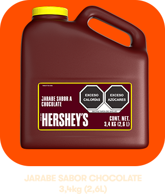 Jarabe Sabor Chocolate 3.4kg